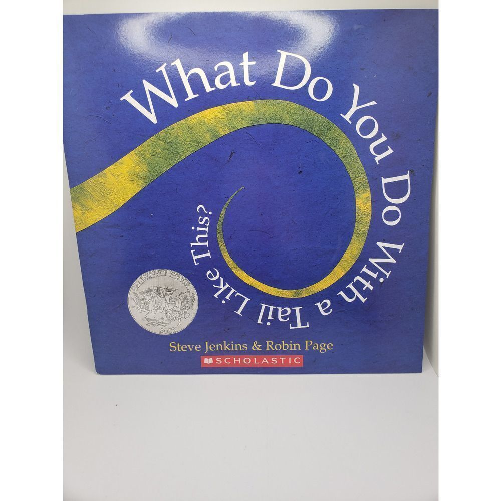 What do you do with a tail like this paperback book